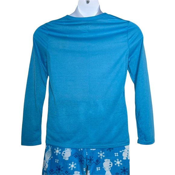 NWT Briefly Stated Disney Frozen II Lightweight Fleece Christmas Holiday PJ's M - Picture 7 of 9